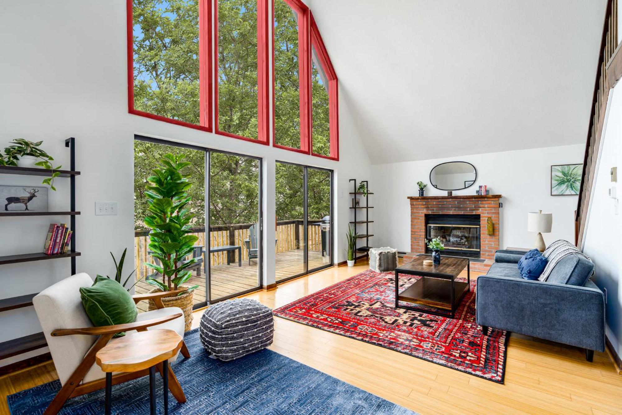 Modern Chalet Cabin W Hot Tub, Deck&Grill, & Wifi! Inwood Dış mekan fotoğraf