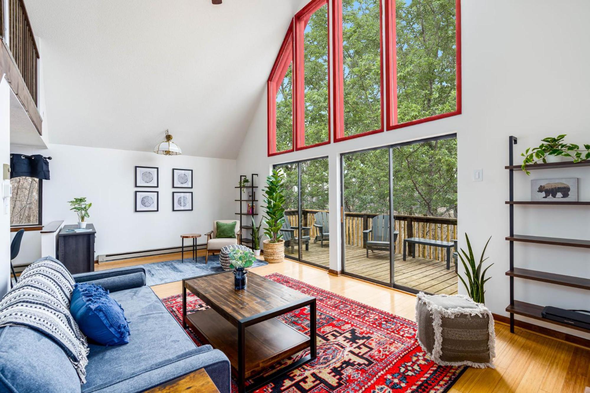Modern Chalet Cabin W Hot Tub, Deck&Grill, & Wifi! Inwood Dış mekan fotoğraf