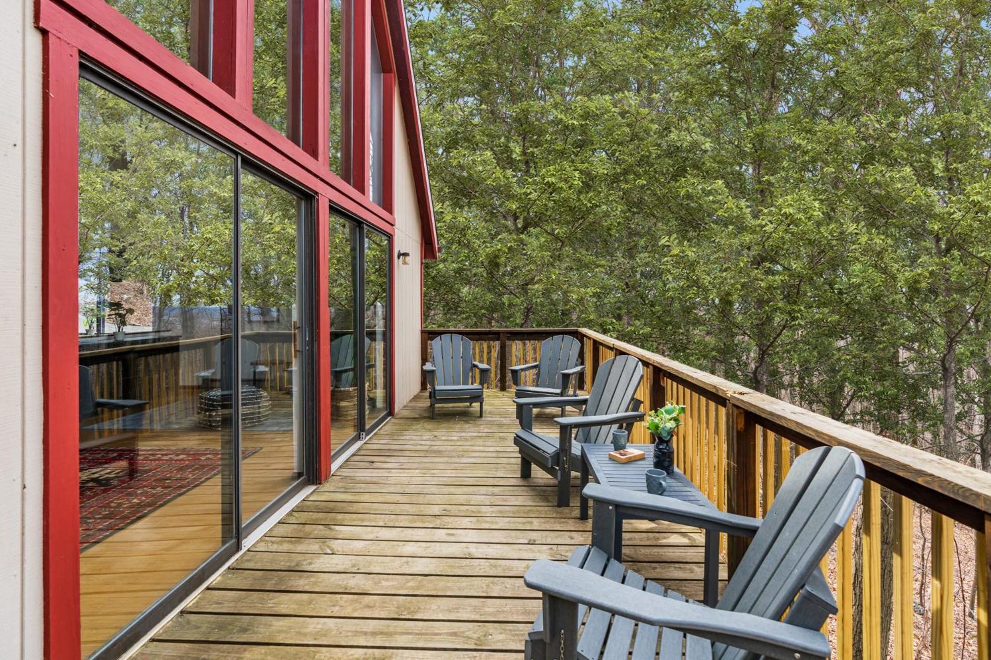Modern Chalet Cabin W Hot Tub, Deck&Grill, & Wifi! Inwood Dış mekan fotoğraf