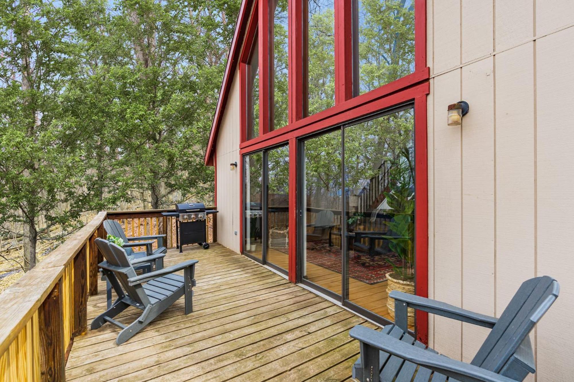Modern Chalet Cabin W Hot Tub, Deck&Grill, & Wifi! Inwood Dış mekan fotoğraf